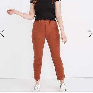 COPY - Madewell Curvy Stovepipe Fatigue Pants: TENCEL™